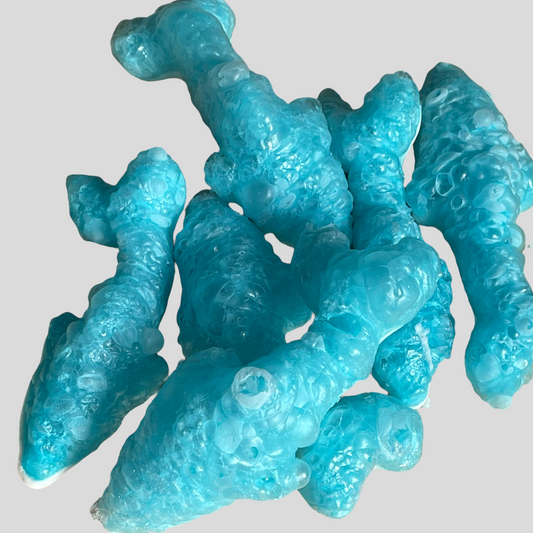 Freeze Dried Blue Raspberry Dolphin Gummies