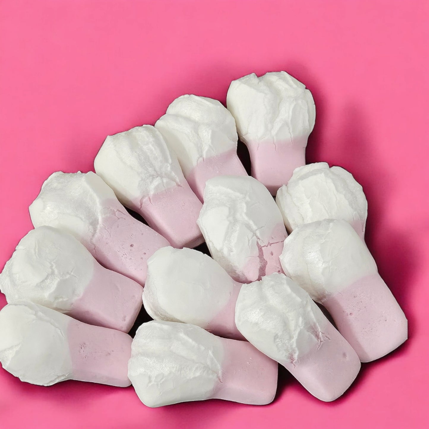 Freeze Dried Milk & Raspberry Flavour Gummies