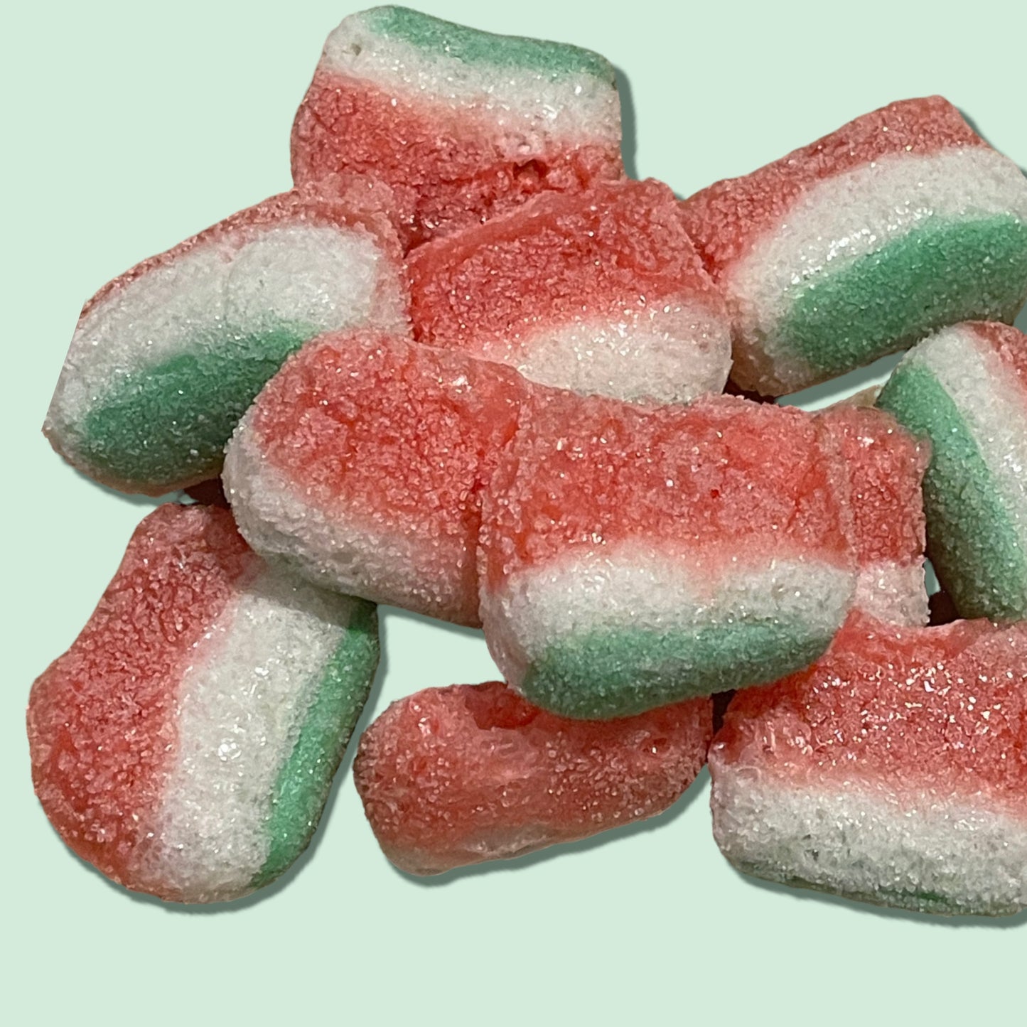 Freeze Dried Watermelon Gummy Slices