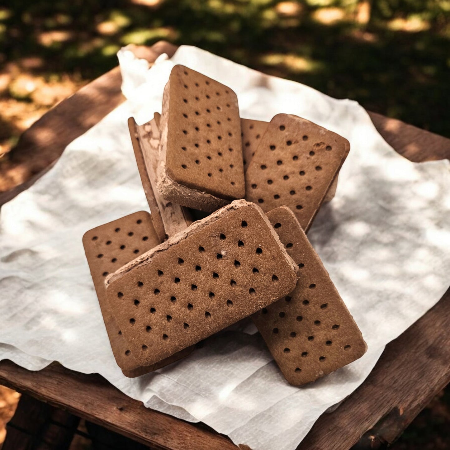 Freeze Dried Chocolate Ice Cream Sandwich