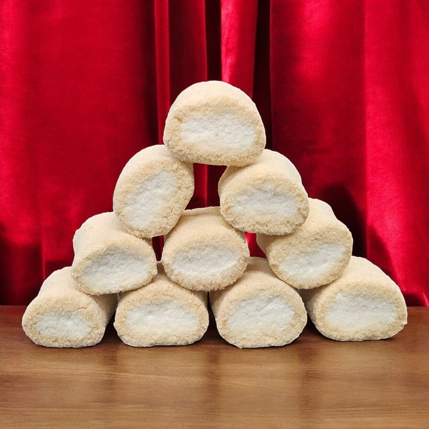 Freeze Dried Fizzy Cola Marshmallows (made with Bazooka Juicy Drops)