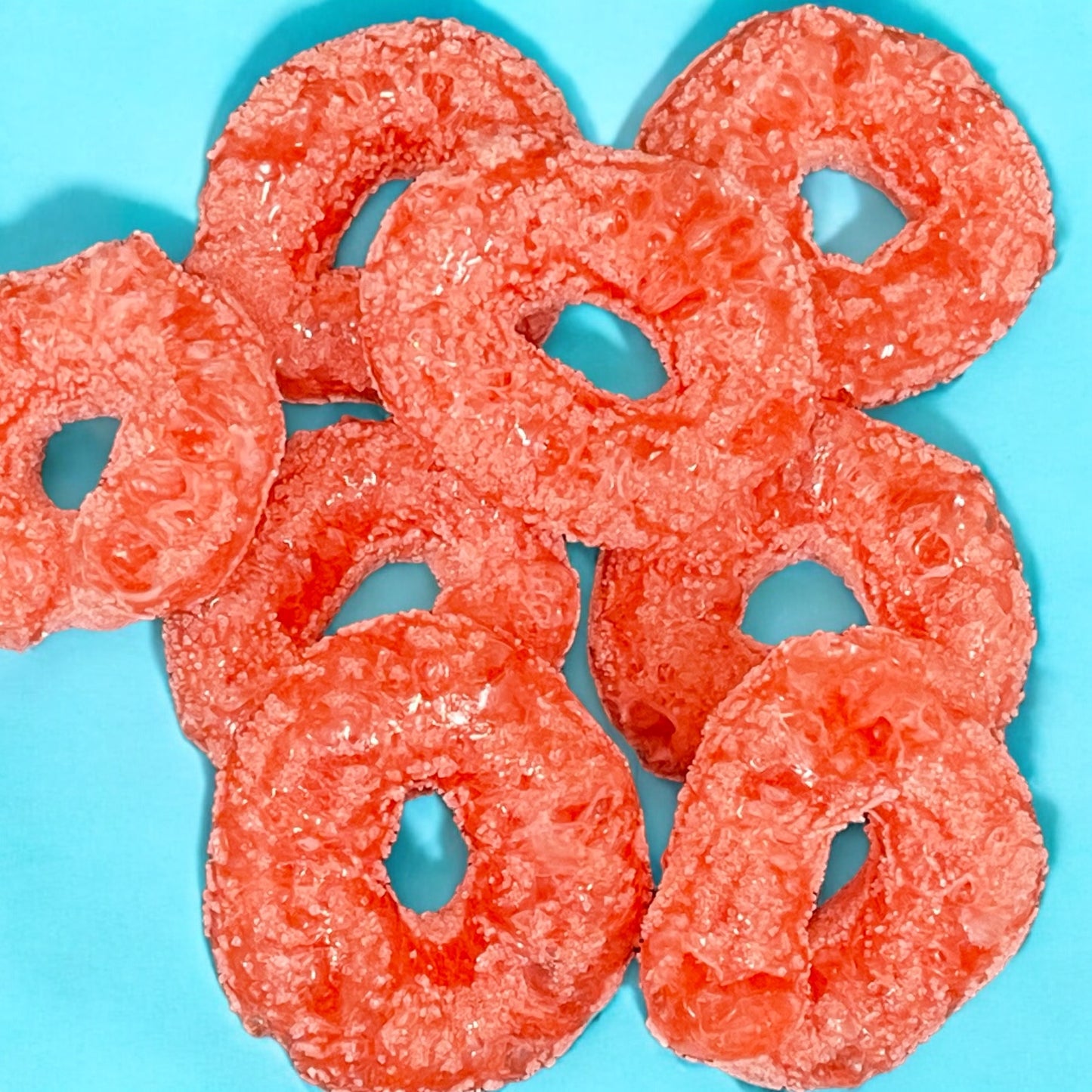 Freeze Dried Strawberry Gummy Rings
