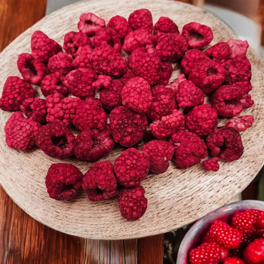 Freeze Dried Whole British Raspberries 30g