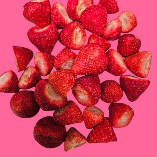 Freeze Dried Whole British Strawberries 30g